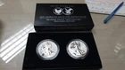 2021 American Eagle Silver Reverse Proof 2-Coin Set Designer Edition W & S Mint