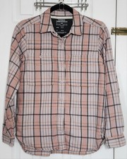 REI Co-op Women's Pink Plaid Long Sleeve Button Up Shirt Outdoor Camping Size S