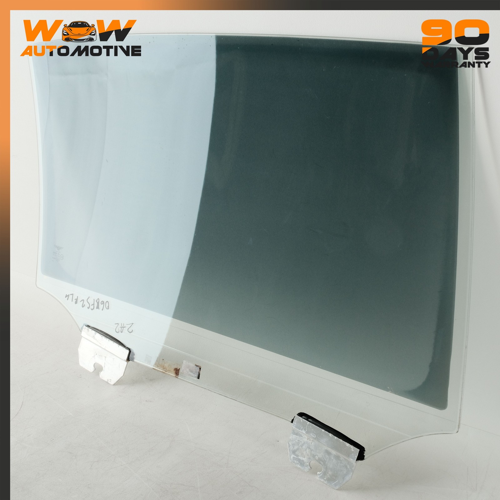 06-13 BENTLEY CONTINENTAL FLYING SPUR REAR LEFT DRIVER SIDE DOOR WINDOW GLASS OE