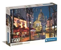 8005125317097 Puzzle 1500 Compact Paris - Montmartre Clementoni