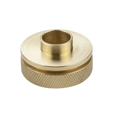 POWERTEC Router Guide Bushing Solid Brass 5/8", Short Shank Precision Router