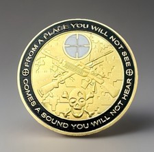 U S ARMY SNIPER  Challenge Coin 82nd Airborne �IN STOCK� �FAST SHIPPING� �NEW�