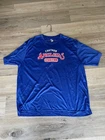 Game Worn Used Drew Mendoza Signed Chatham Anglers Batting Practice Jersey #36