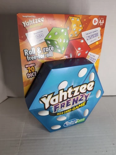 Yahtzee Frenzy Dice And Card Game New