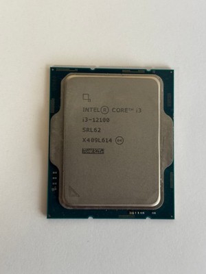 INTEL CORE i3-12100 SRL62 3.30GHZ  4-CORES SOCKET 1700