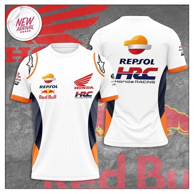 New Hot Repsol Honda Racing T-Shirt All Size S-5XL