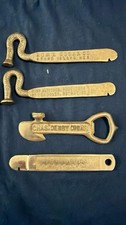 4 ANTIQUE Nebraska CIGAR BOX OPENER Sink Cigar Denby Kipp