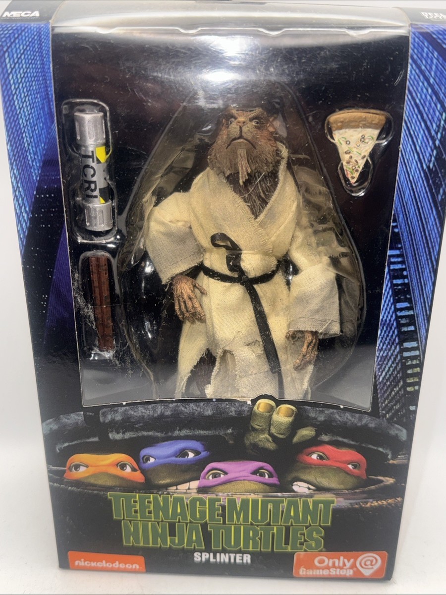 NECA ネカ スプリンター TMNT タートルズ 7インチ フィギュア NECA 90s Teenage Mutant Ninja Turtles Splinter Action Figure - 7