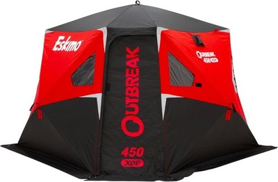 NEW Eskimo Outbreak 450XDP Pop-Up Ice Fishing Tent Shelter 50450