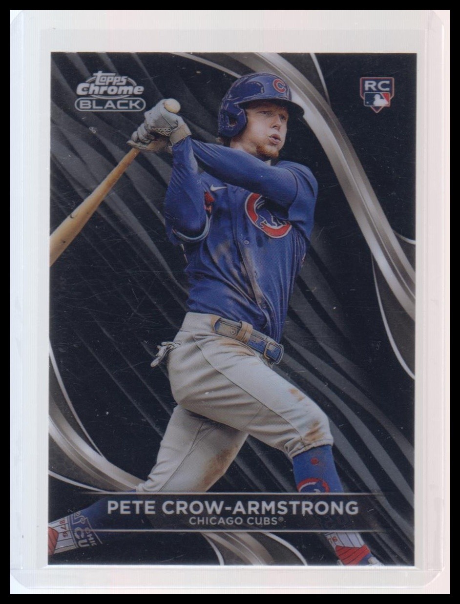 2024 Topps Chrome Black #96 Pete Crow-Armstrong