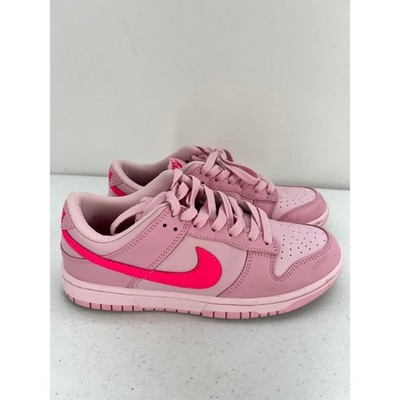 Nike Dunk Low Triple Pink DH9765-600 Womens Size 7 Sneakers Barbiecore