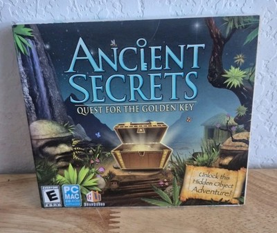 Ancient Secrets: Quest for the Golden Key (Windows/Mac, 2009) PC CD Soft Case