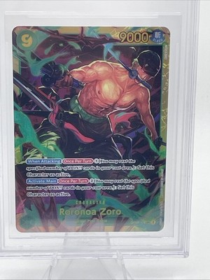 Gem Mint Roronoa Zoro OP06-118 SEC PAR BGS 9.5 Wings of the