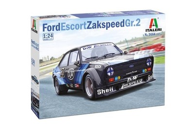 1:24 ITALERI Ford Escort Zakspeed Gr.2 Kit IT3664 Modellbau