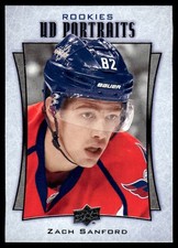 2016-17 Upper Deck UD Portraits Zach Sanford RC #P-76