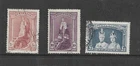 AUSTRALIA 1938 KING GEORGE VI HIGH VALUES USED SG 176-178 REF 763