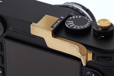 NANIGASHI Camera Leica Thumb Rest Raw Brass Metal M10 M11 from Japan NEW JZ