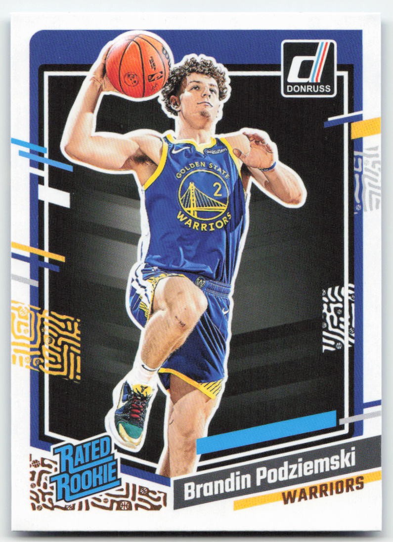 2023-24 Donruss #249 Brandin Podziemski