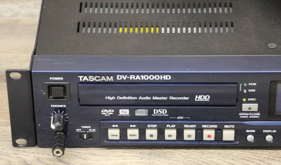 TASCAM DV-RA1000HD Stereo Master Recorder Monster Cable Digital Audio - Image 2 of 4