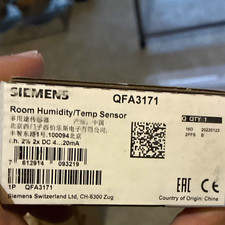 Siemens QFA3171 Wall Mount Temp & Humidity Sensor, Analog DC 4-20mA
