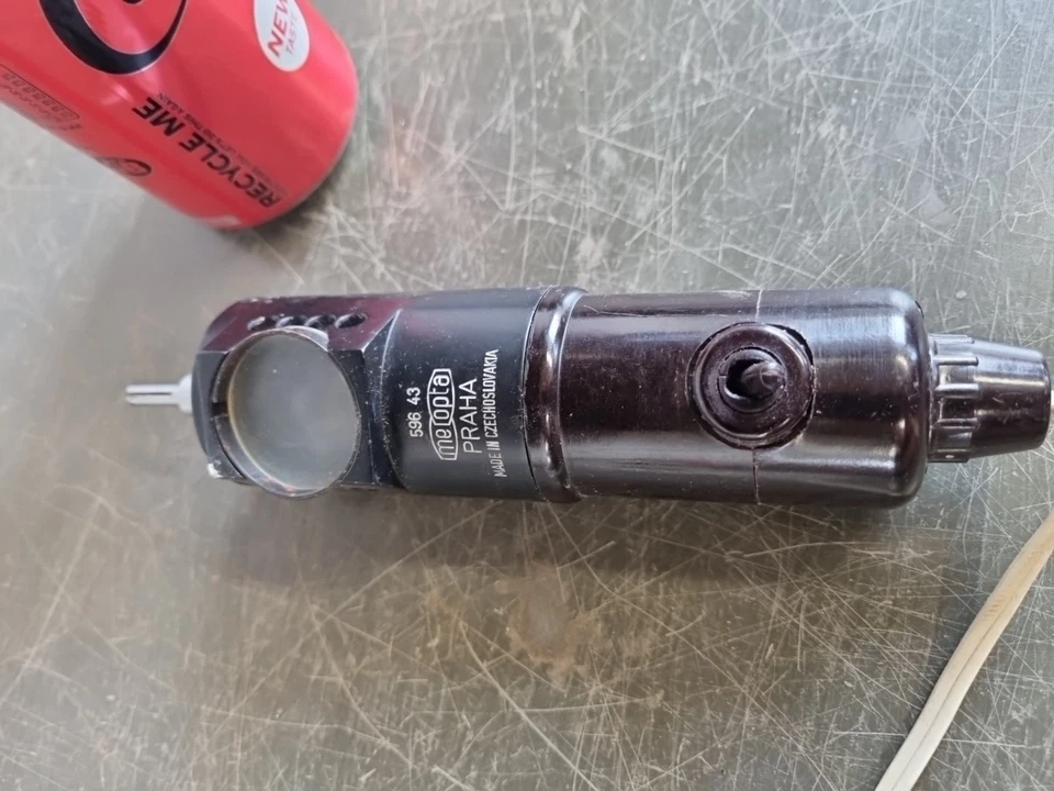 #662 Vintage Praha Microscope Lamp - Image 2 of 2