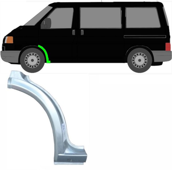 Radlauf FüR Volkswagen Transporter T4 1990 – 2003 Vorne Links-image