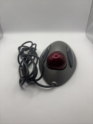 Logitech T-BC21  Trackman Trackball USB Mouse Marble Ball 810-000767  Working