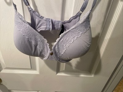 Natori NWT Hidden Glamour Contour Cup Underwire Bra 736044 Ice Blue 34DDD