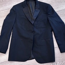 Hugo Boss Tuxedo Blazer Mens 46R Black Formal Jacket The Stars75/Glamour3