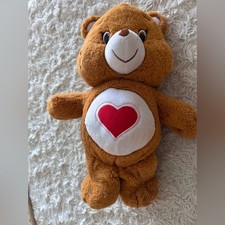 Care Bears Brown Plush with Red Heart