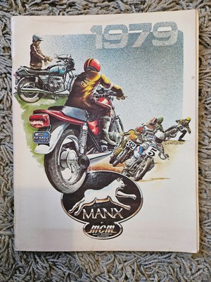 Vtg 1979 Manx MCM Motorcycle Parts Catalog - BONUS - 1 PRO Catalog