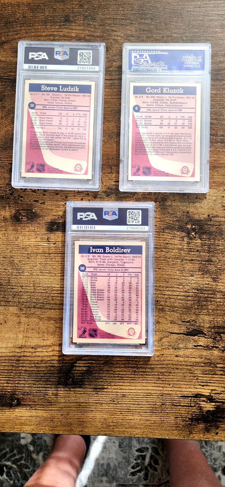 1984-85 O-PEE-CHEE HOCKEY COMPLETE SET (w/PSA Graded Yzerman Gretzky Bossy) view 15