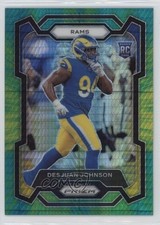 2023 Panini Prizm Rookies Hyper Prizm 61/175 Desjuan Johnson #356 11nu