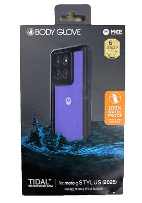 Body Glove Tidal Waterproof Phone Case for Motorola moto g STYLUS (2025) - Black