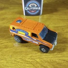 Hot Wheels Vintage Baja Breaker Orange BW Blackwall Malaysia 1978 4x4 Ford Van