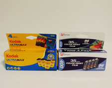 Kodak Ultra Max 400 Film 35mm 4 Rolls  3 Extra New Sealed