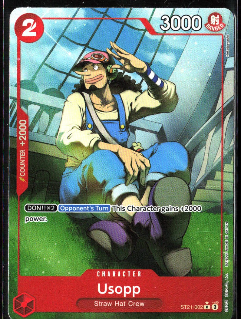 Starter Deck EX: Gear 5 #ST21-002 Usopp (Parallel)