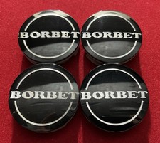 🟢 4x Borbet Felgendeckel / Nabendeckel / Felgendeckel 56mm 🟢