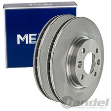 2X MEYLE BREMSSCHEIBEN 258mm VORNE PASSEND FÜR DACIA LOGAN SANDERO RENAULT CLIO