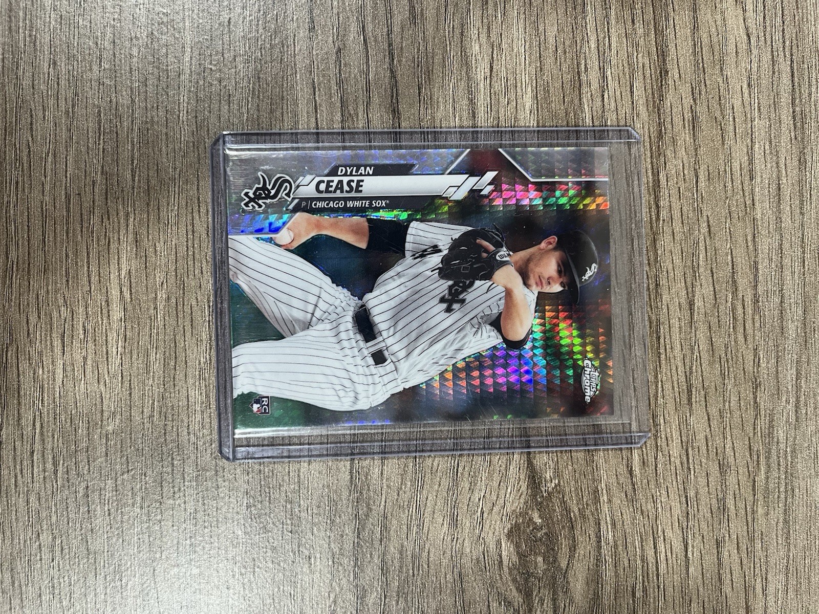 2020 Topps Chrome - Dylan Cease #43 Prism Refractor (RC)