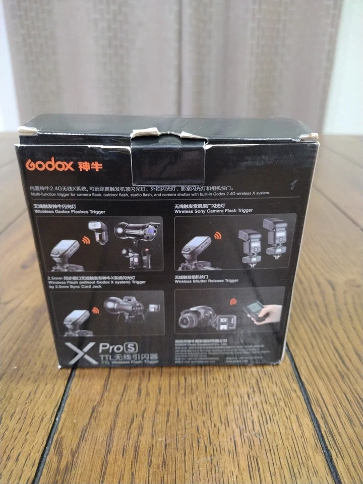 Godox X Pro S TTL Wireless Flash Trigger - New Open Box  - Image 2 of 4