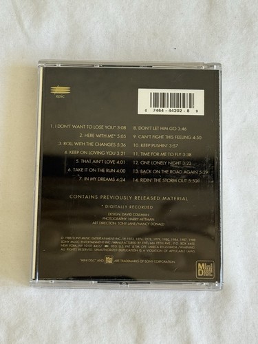 REO Speedwagon The Hits 1988 Sony Music Entertainment Mini Disc - Picture 2 of 6