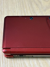 Excellent Nintendo 3DS Flare Red Handheld Console Tested Working Console Only