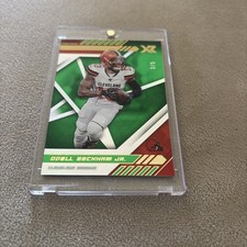 2020 Panini XR Odell Beckham Jr. #63 #’d 3/5 Green