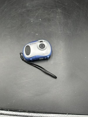 Microtek Take-it 350 Digital Camera Blue Vintage Compact