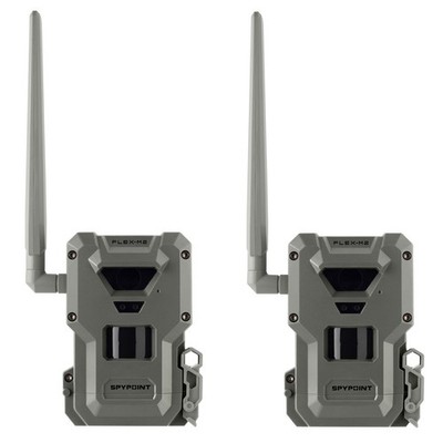 Spypoint Flex M2 28MP Trail Game Security Camera Twin-Pack Bundle #01834