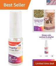 Catnip Mist Catnip-Infused Attractant Spray, 0.5 Oz - Mess-Free Training Aid