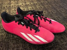Adidas X Speedportal.4 soccer shoes women&rsquo;s 7,  in a vibrant "Team Shock Pink