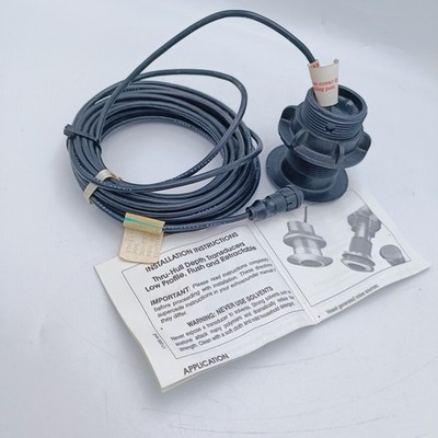 AIRMAR P5 50/200KHZ Thru HULL Depth Transducer Boat Marine Sonar Sounder