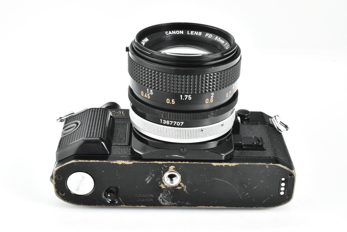 No extra costs!] Canon AE-1 P Program Black + FD 50mm f1.4 SSC